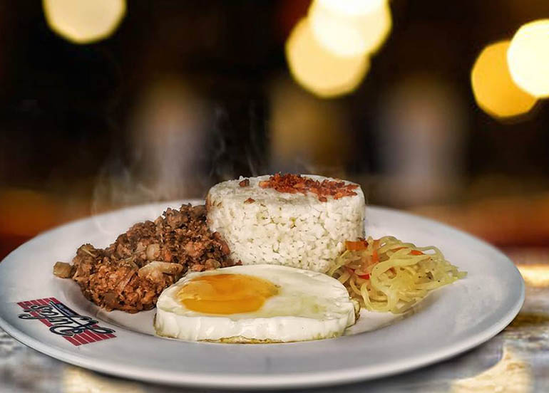 Sisig Silog from Rufo's Famous Tapa 