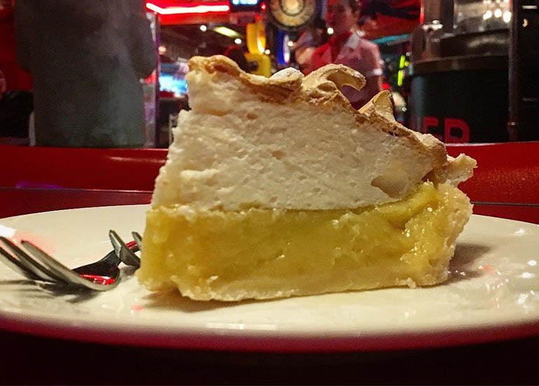 Lemon Meringue Filling Station Bar