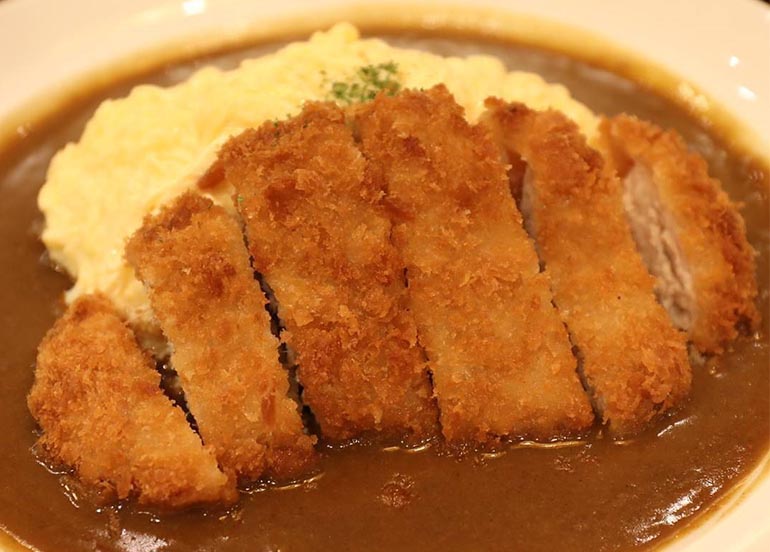 Egg and Katsu Curry from Coco Ichibanya