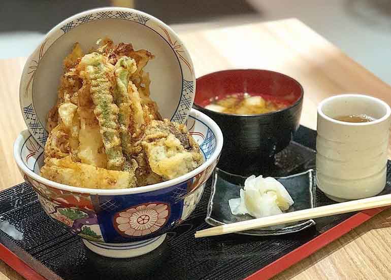 Vegetable Tendon from Tendon Kohaku