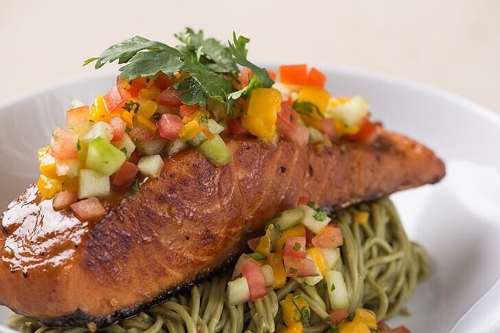 salmon-pasta