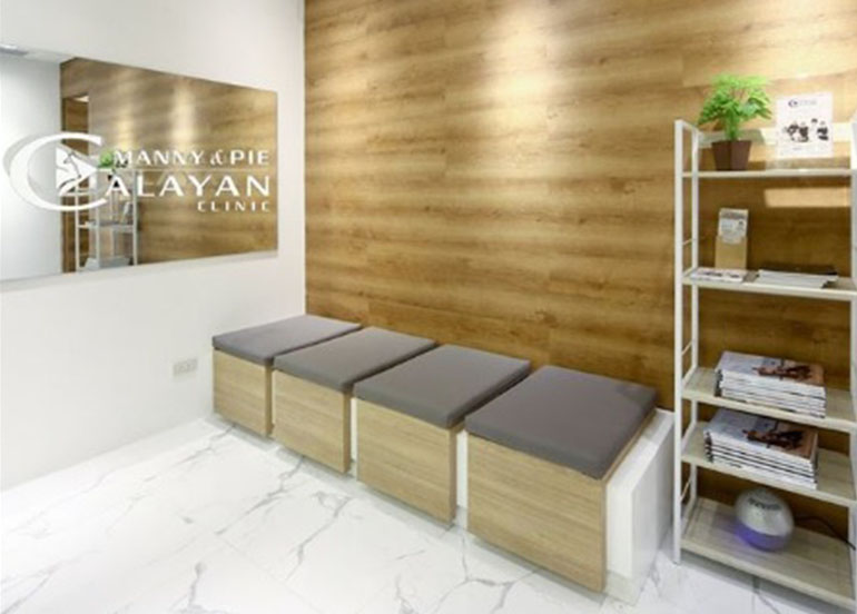 Manny & Pie Calayan Clinic Trinoma Interiors