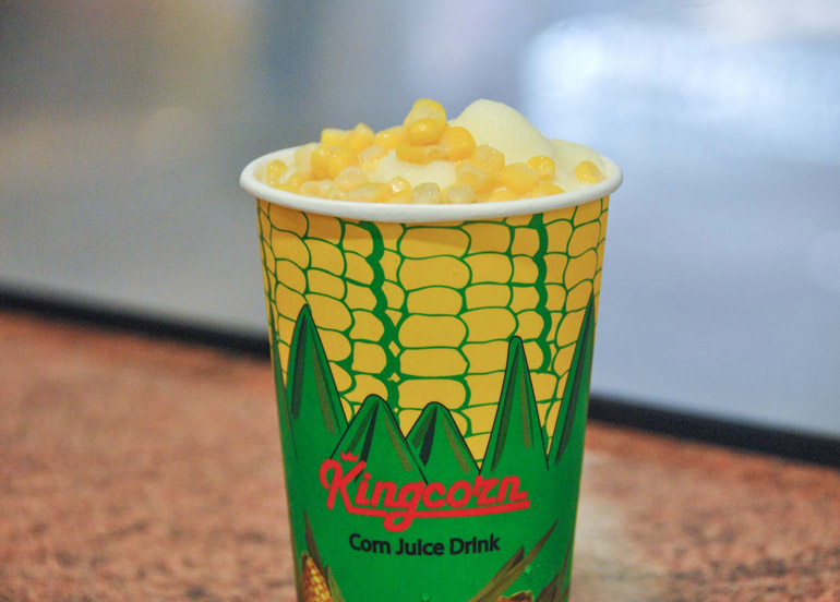 Frozen Corn Juice Drink from Kingcorn