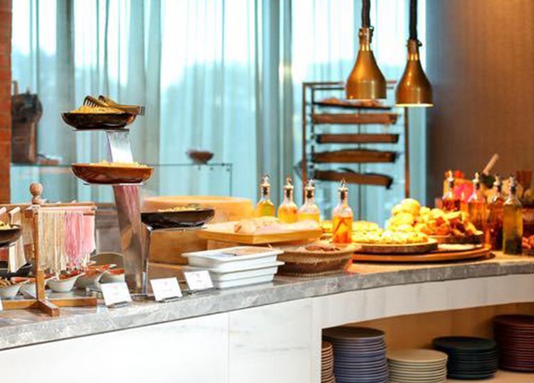 Buffet Stations from Seven Corners Restaurant