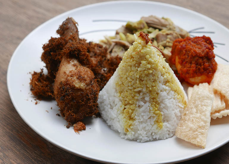 Indonesian Dish from Restoran Garuda