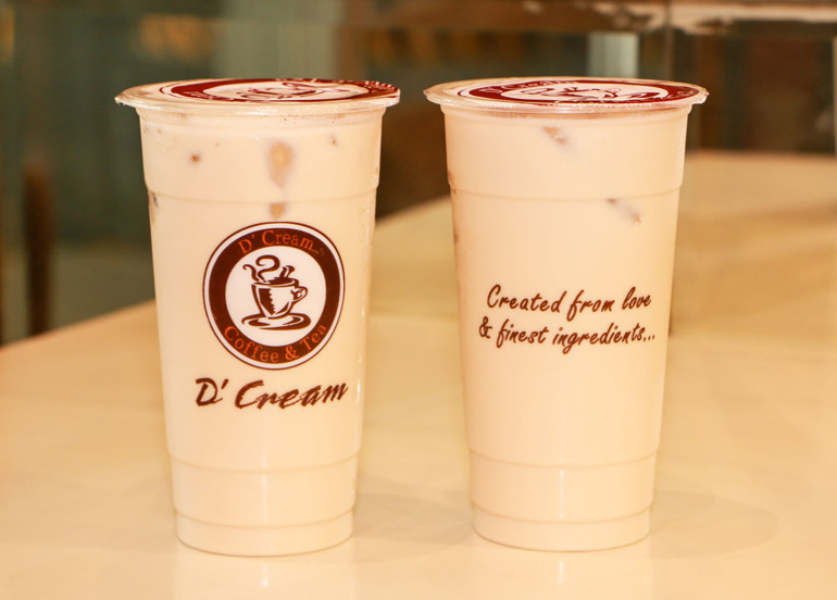 D'cream milk tea