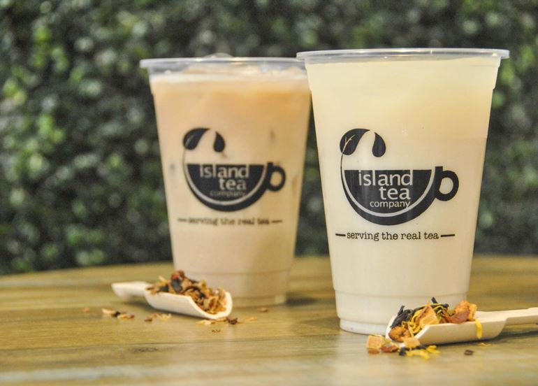 island tea, milk tea