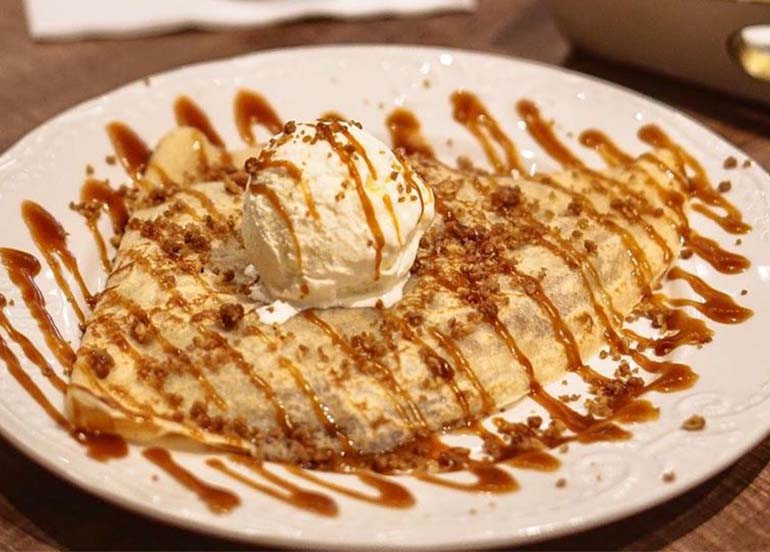 Caramel Sweet Crepe from La Creperie PH