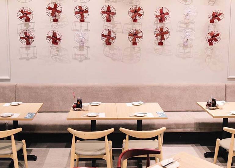 Interiors of Din Tai Fung Rockwell Branch