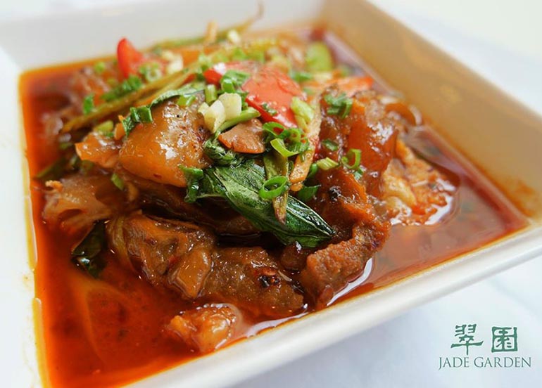 Ox Tendon in Pungeant Sauce from Jade Garden