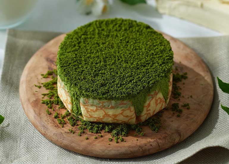 Green Tea Milk Cheese Cake from Tokyo Milk Cheese Factory