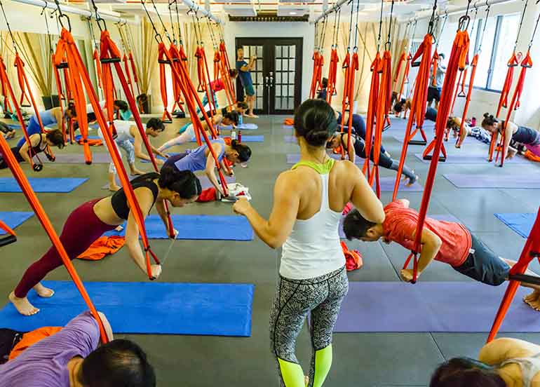 YogaPlus Trapeze Training