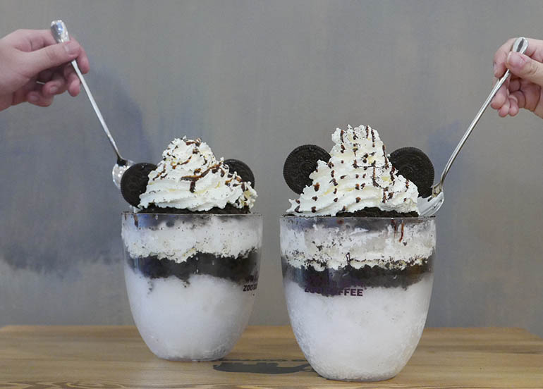 Oreo Bingsu from Zoo Coffee