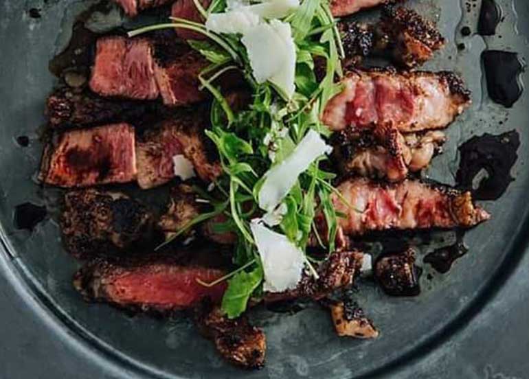 Porcini Crusted US Ribeye from Restaurant Tapenade at Discovery Primea