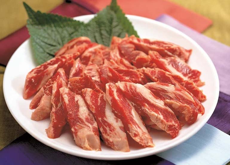 KBBQ meat from Bornga Makati