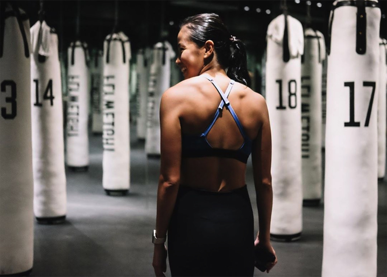 Flyweight Group Boxing Studio with punching bags