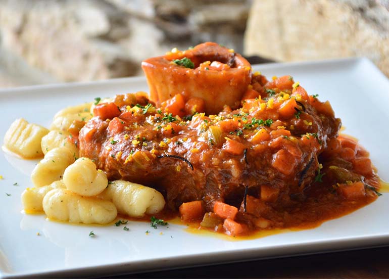 Osso Buco from from Rossini Ristorante Italiano