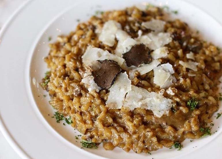 Truffle Risotto from Parmigiano Pizzeria Ristorante Italiano