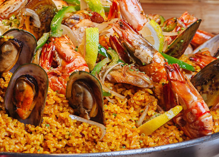 Seafood Paella Valenciana