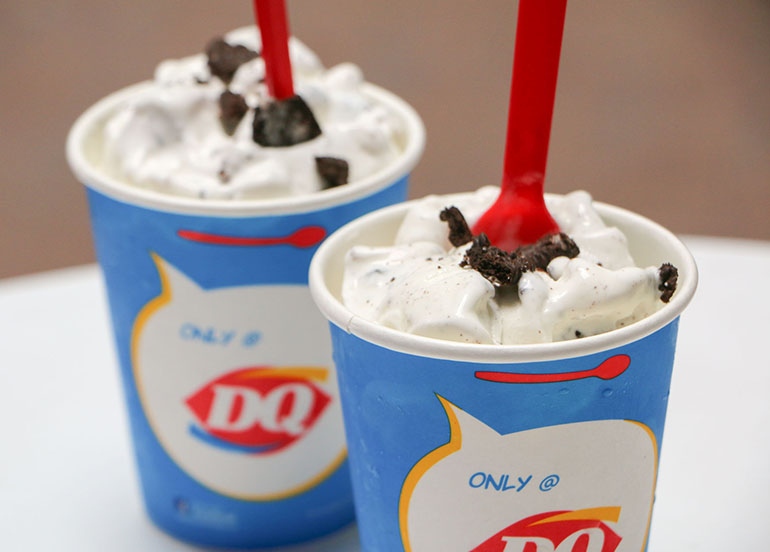 Oreo Blizzard from Dairy Queen