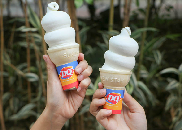 Vanilla Cone from Dairy Queen