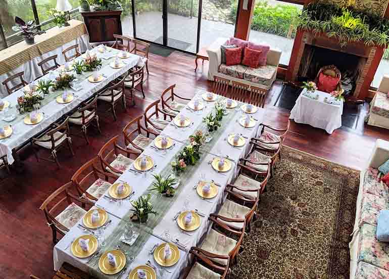 Dining Area and Interiors at Mama's Table Baguio City