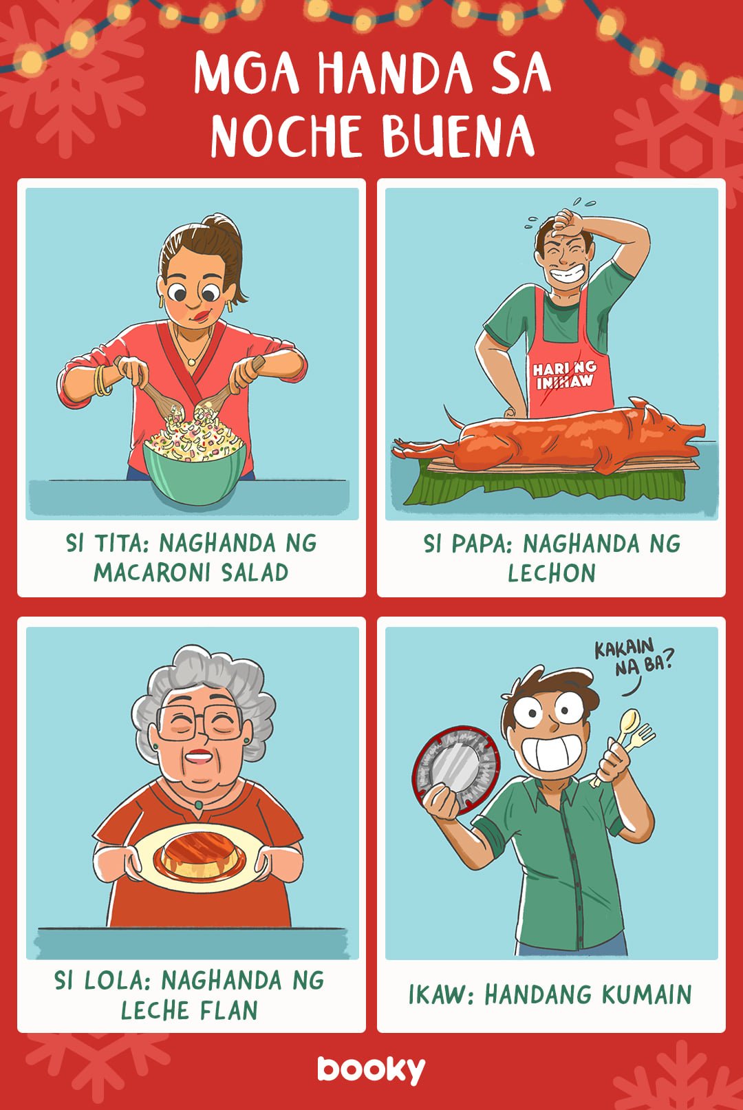 Mga Handa sa Noche Buena Comic