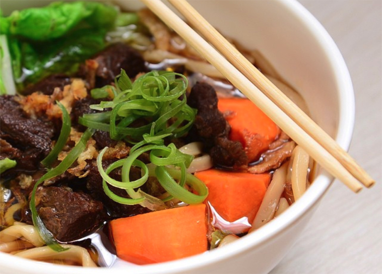 beef noodle soup from pao pao xiao chi