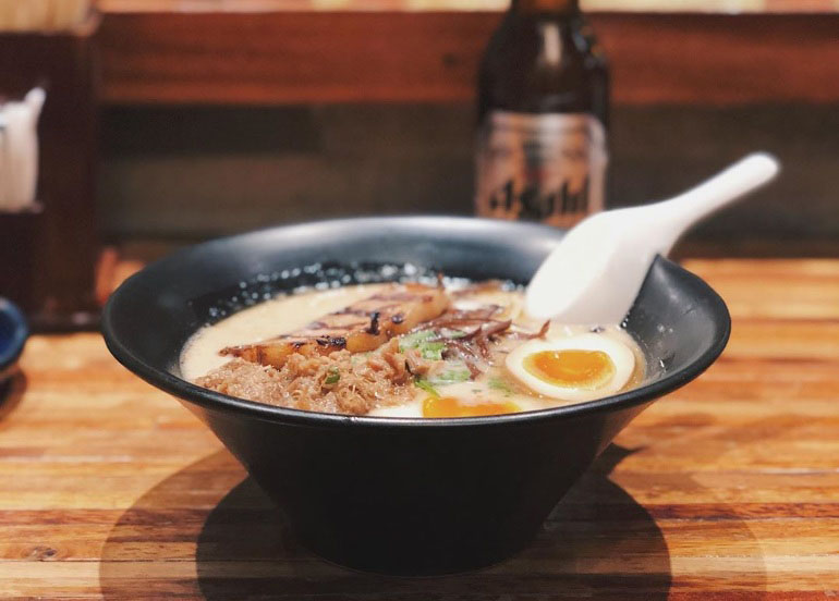 Ramen from Mendokoro Ramenba