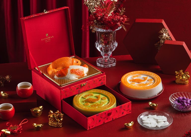 shangri-la the fort nian gao chinese new year treasure boxes