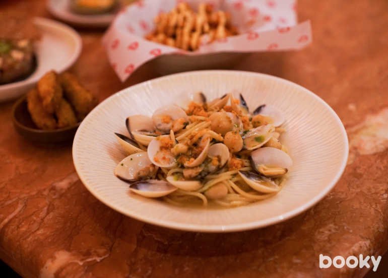 Thank you seafood pasta