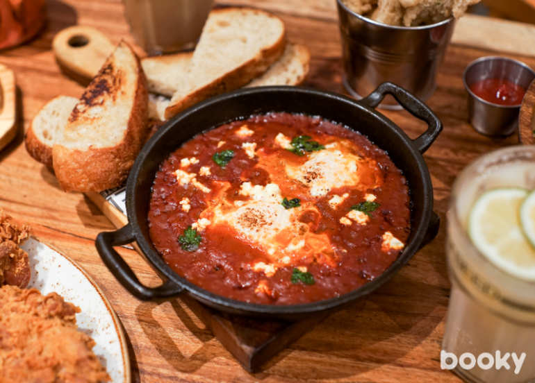 The Fat Seed Cafe + Roastery  shakshuka