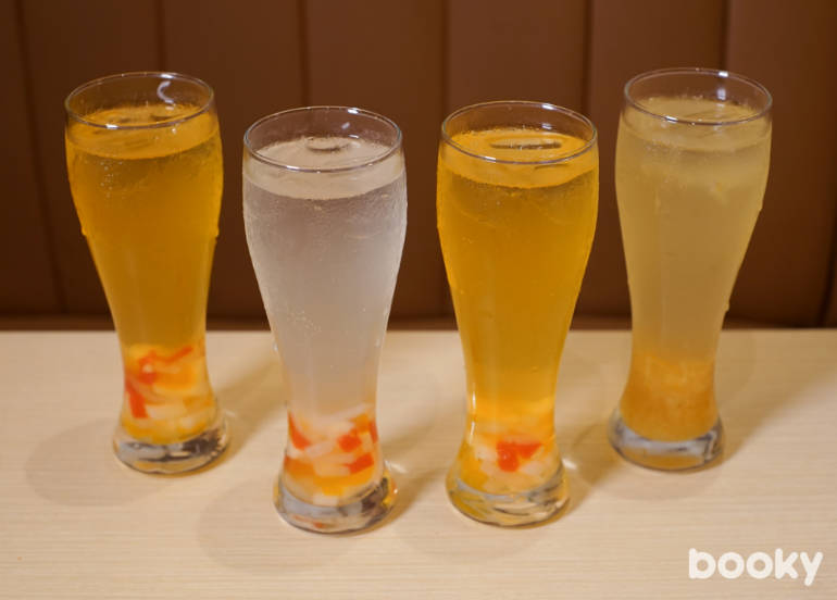 hawker chan sparkling drinks