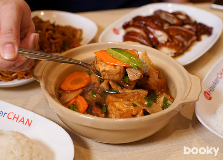 hawker chan braised pork with tofu