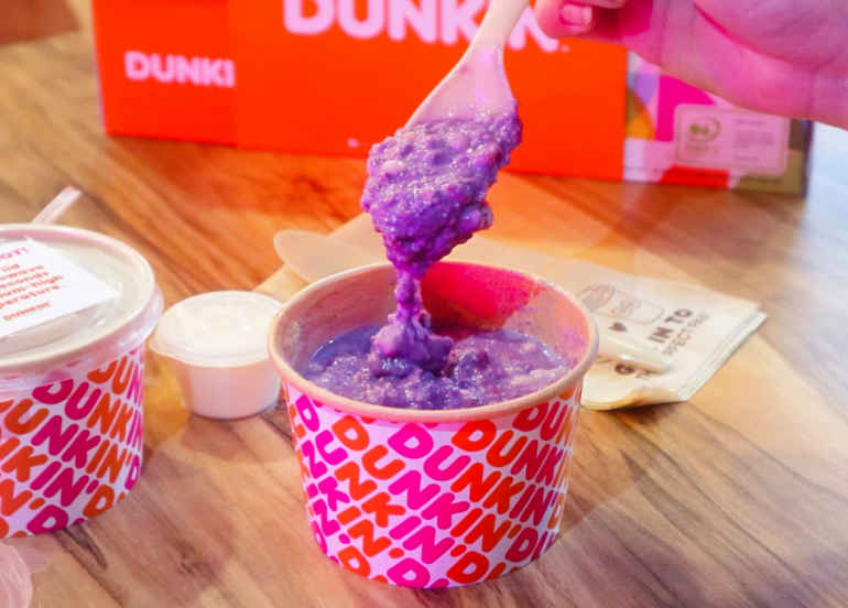 dunkin ube champoatrado