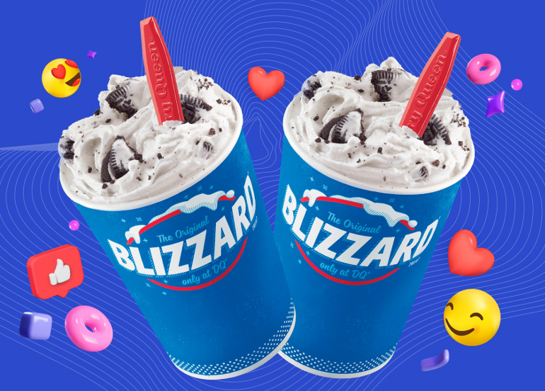 Blizzard oreo