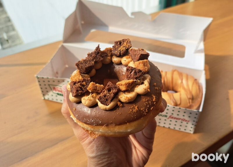 Krispy Kreme Lotus Biscoff doughnuts