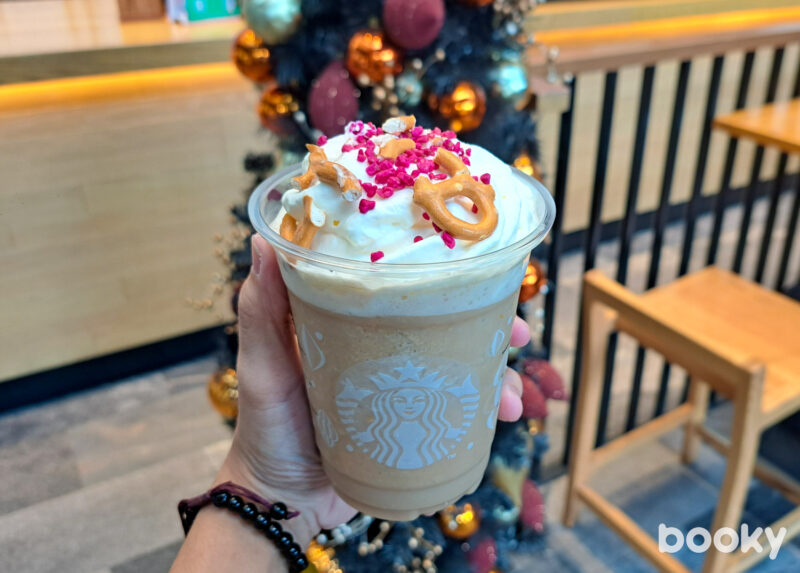 Starbucks' Salted Pretzel Cocoa Oatmilk series