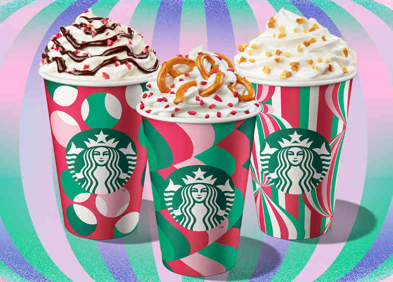 Starbucks' holiday drinks