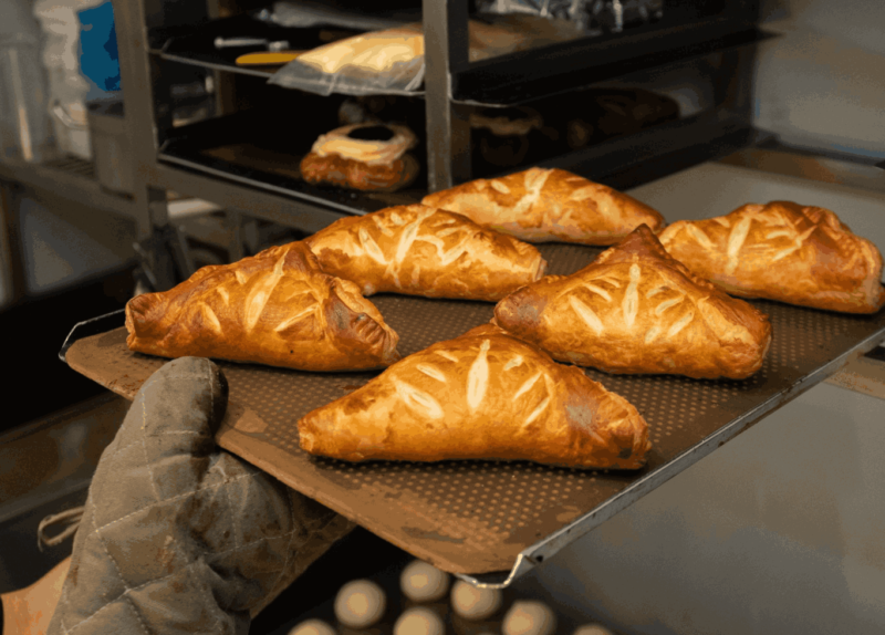 pastries from the french baker