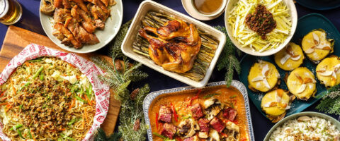 Stress-Free Holidays? Moment Catering’s Party Trays with Manam, Ooma, 8Cuts & More!