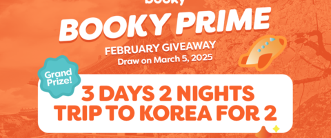 Join the Booky Prime Giveaway and Get a Chance to Win a Trip to Korea!