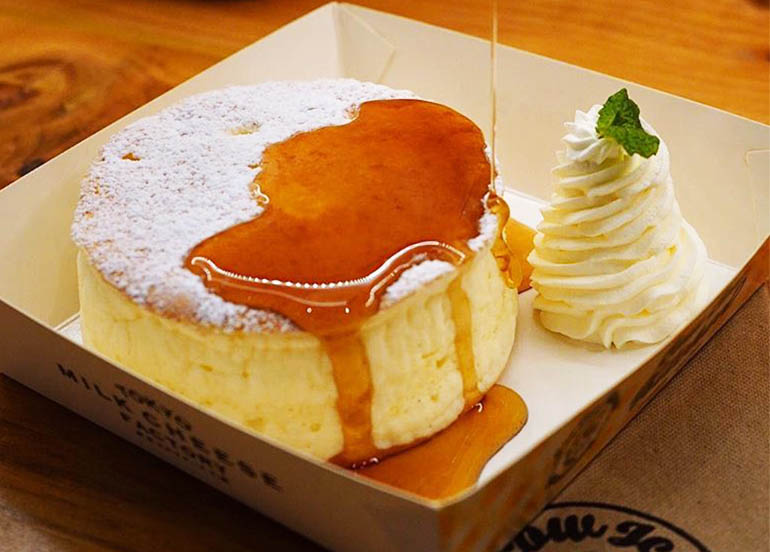 Souffle Pancake from Tokyo Milk Cheese Factory Cafe