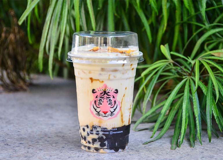 Milk tea from Fire Tiger