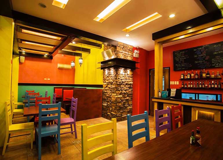 Dining Area and Interiors from Spanglish Restaurant