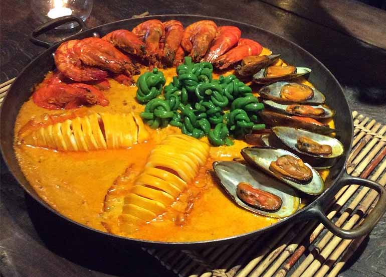 Seafood Kare Kare from Bale Dutung Pampanga