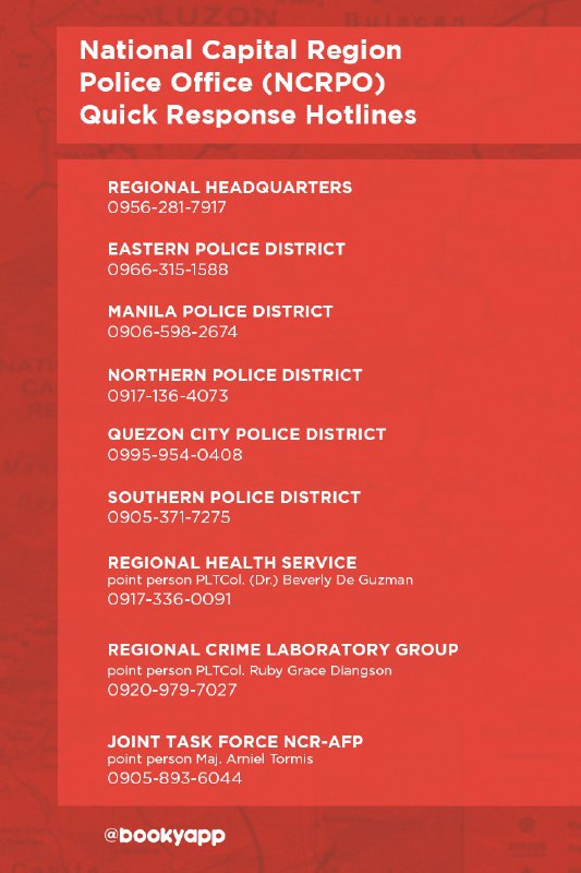 ncrpo hotlines