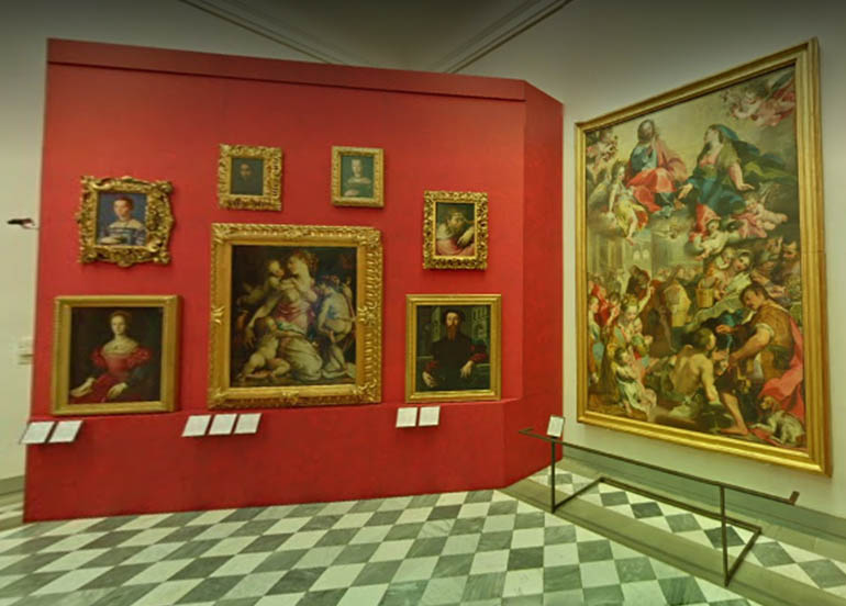 Virtual Tour of Uffizi Gallery