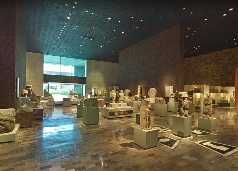 Virtual Tour of the Museo Nacional de Antropologia
