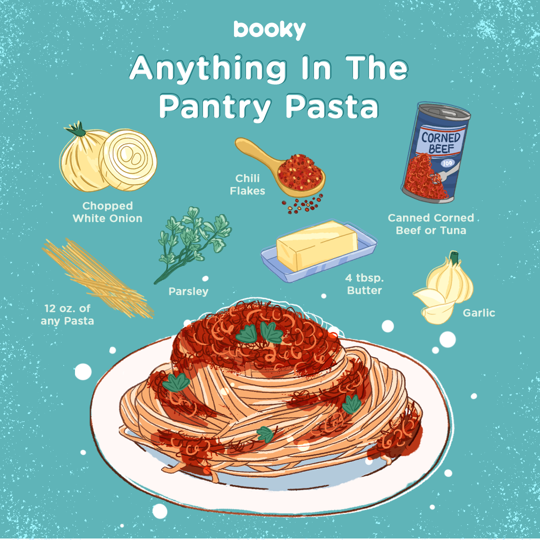 Anything In The Pantry recipe infographic